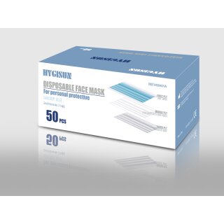 HYGISUN Einwegmaske / OP-Maske 50 Stk./Pack